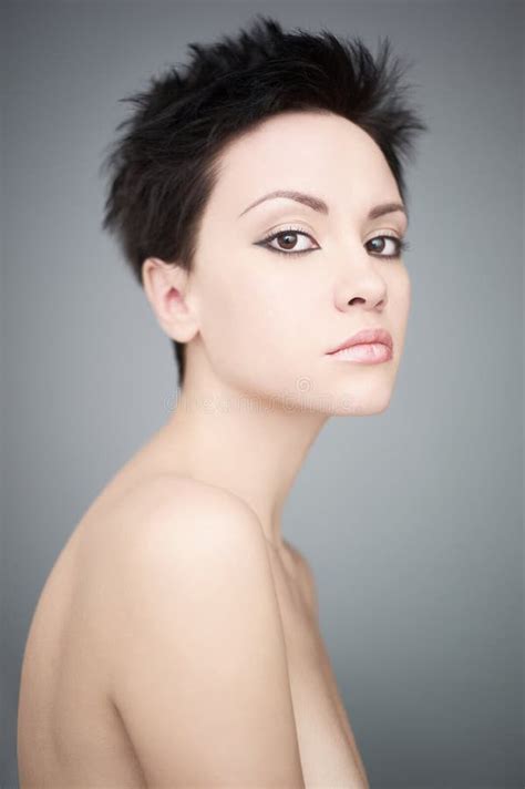 Sexy Nude Short Hair Brunette Stock Photos Free Royalty Free Stock Photos From Dreamstime