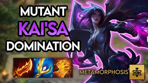 MUTANT KAISA HARD CARRY With BIG CHOGATH FRONTLINE Set 6 TFT PBE