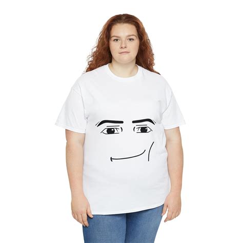 Roblox Man Face T-shirt - Etsy