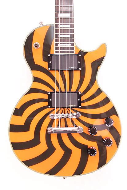 Epiphone Zakk Wylde Les Paul Custom Buzzsaw Reverb