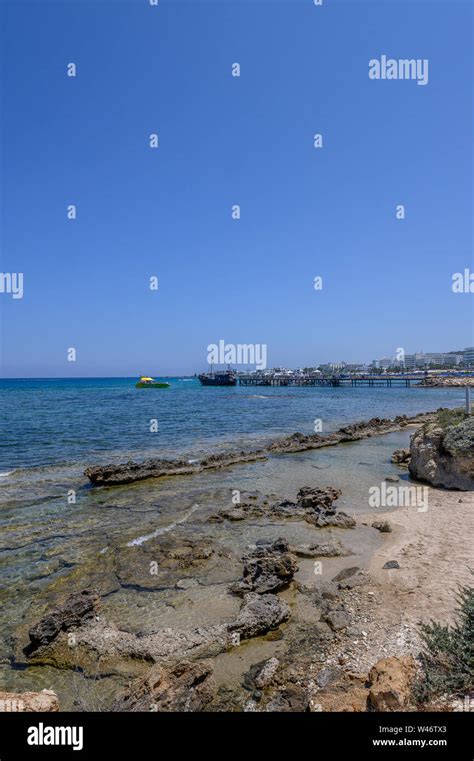 Protaras Sea Front Protaras Cyprus Stock Photo Alamy