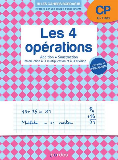 Maths Tout Terrain Cp Fichier De L L Ve Ed Bordas Diteur