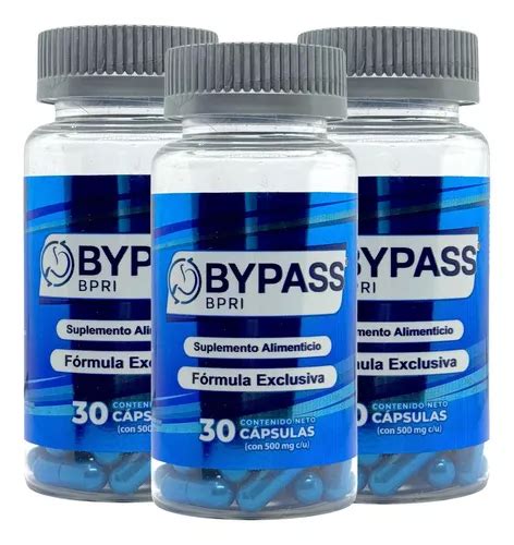 Bypass Bpri Azul Frascos De Capsulas Fenogreco Cola Cab Env O Gratis