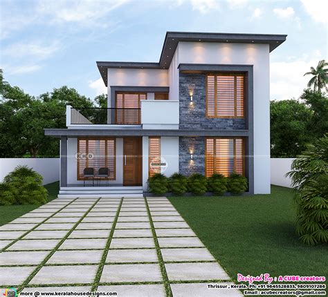 modern flat roof house designs