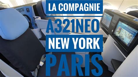 La Compagnie A321neo Business Class Trip Review New York To Paris