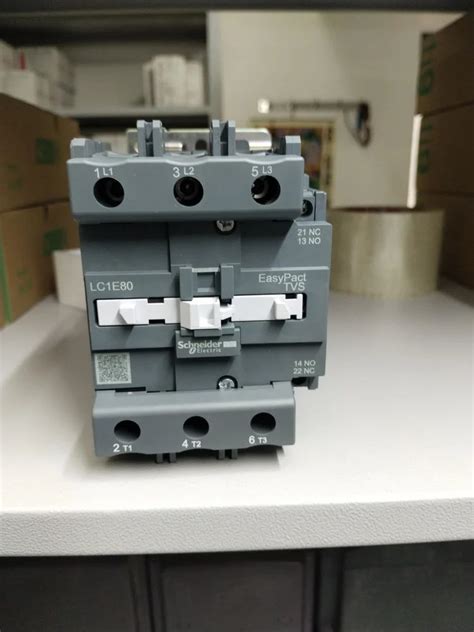 3 Pole Schneider LC1E80 Power Contactor at ₹ 17530 in Ahmedabad | ID ...