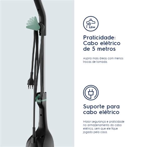 Aspirador De P Em Vertical Electrolux Powerspeed Filtro Hepa