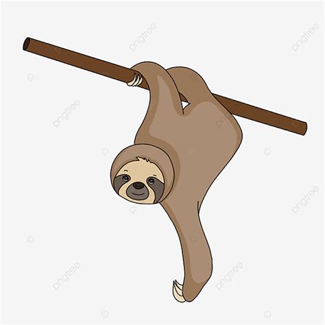 Sloths Png Picture Happy Sloth Clip Art Slot Clipart Sloth Clipart