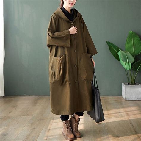 Kaufe Dimanaf Plus Gr E Frauen Jacke Mantel Outwear Mit Kapuze Taste