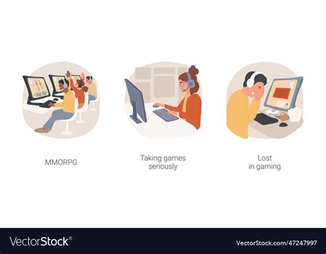 Strategy games isolated cartoon Royalty Free Vector Image