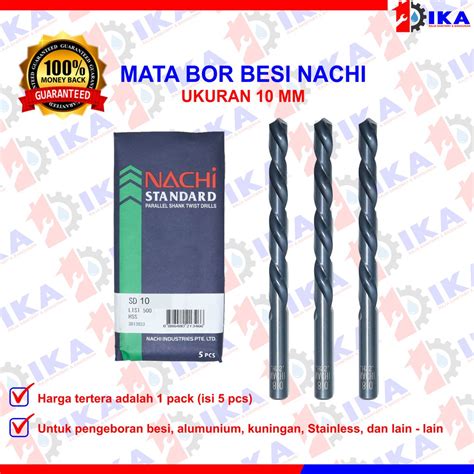 Jual Nachi Mata Bor Besi Hss Mm Mm High Quality Mata Bor Besi