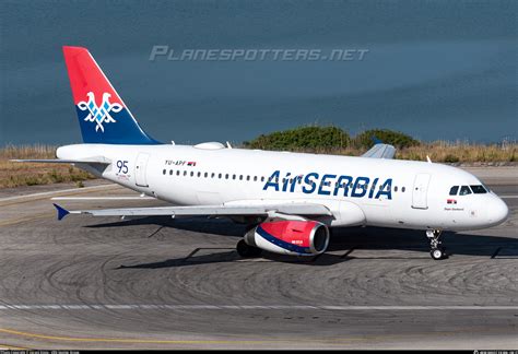 Yu Apf Air Serbia Airbus A Photo By Varani Ennio Vrn Spotter