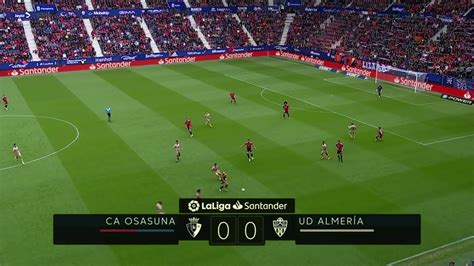 La Liga Matchday Ca Osasuna Vs Ud Almer A