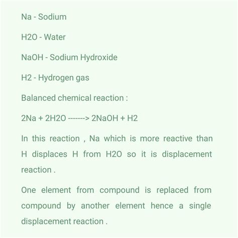 [solved] Write A Balanced Chemical Equation For The Reaction Given And Course Hero