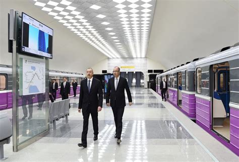 Bakı Metropoliteninin yeni xəttinin Avtovağzal və Memar Əcəmi