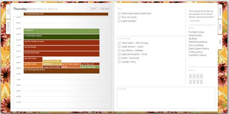 Thanksgiving Planner 101 Organizing The Perfect Holiday Dinner