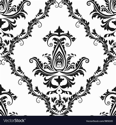 Victorian Seamless Pattern Royalty Free Vector Image