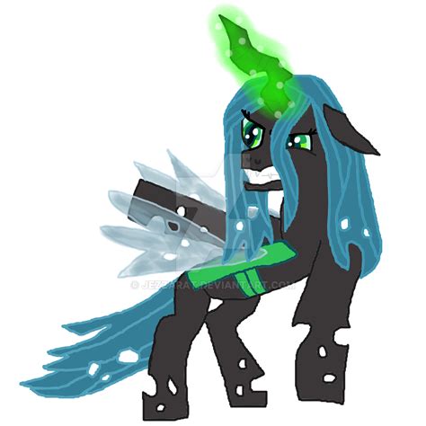 Queen Chrysalis (In Daughter Of Discord Art Entry) by JezzaRat on ...