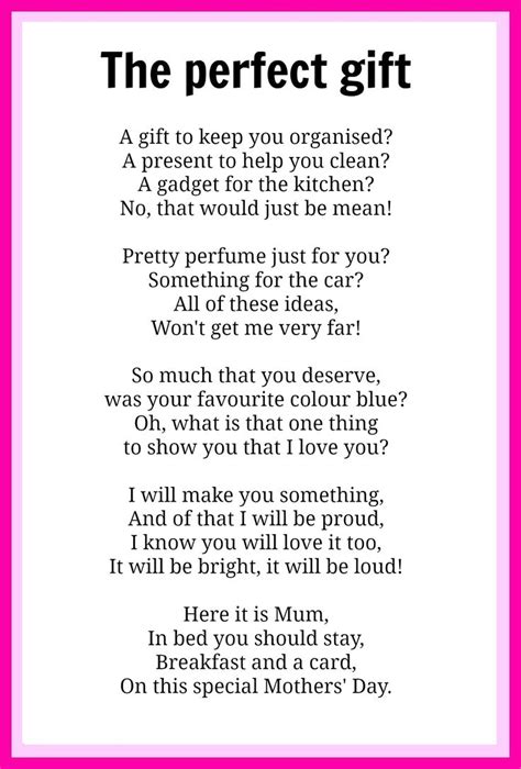 Mothers Day Poems Mothers Gifts And Mother S Day