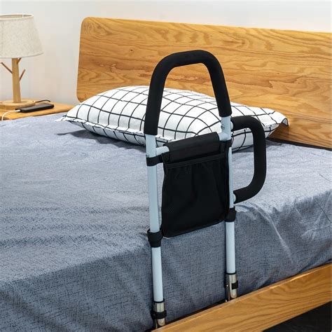 LEACHOI Bed Rails for Elderly Adults - Bed Assist Rail with Dual Grab