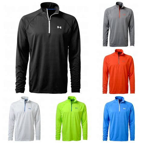 Under Armour Mens Allseasongear Lightweight 14 Zip Pullovers