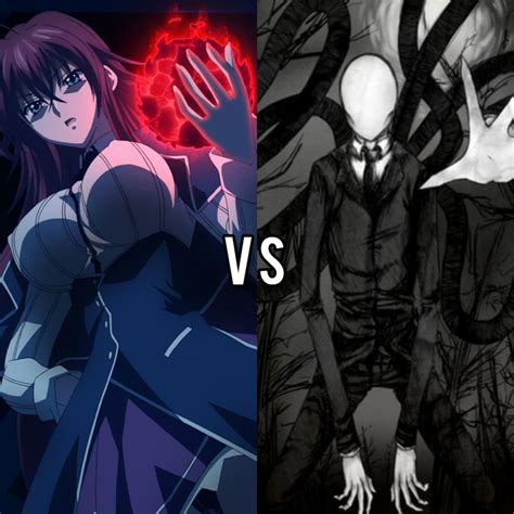 Rias Gremory Vs Slenderman By 8410 On Deviantart