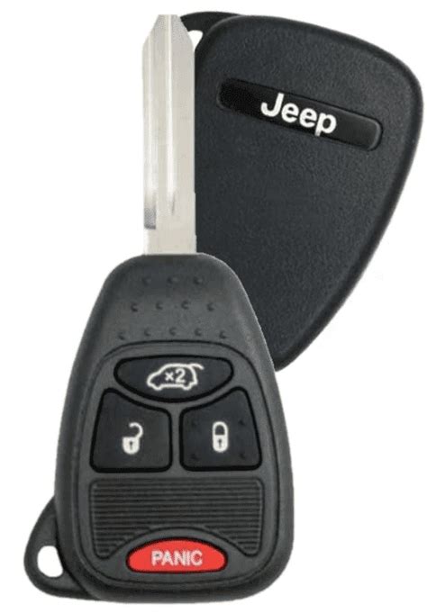 Jeep 2005 16 4 Button Remote Head Key Oht692427aa Oht VLS Walmart