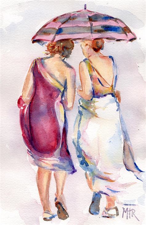 Best Friends Painting By Marias Watercolor