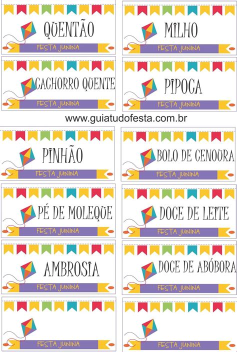 Ficha Festa Junina