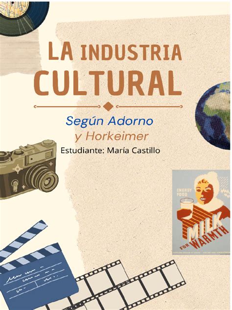 Adorno La Industria Cultural - Crítica de la Industria Cultural: Adorno y Horkheimer | PDF ...
