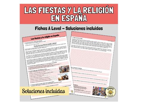 Las Fiestas Y La Religi N En Espa A Celebraciones Spanish A Level