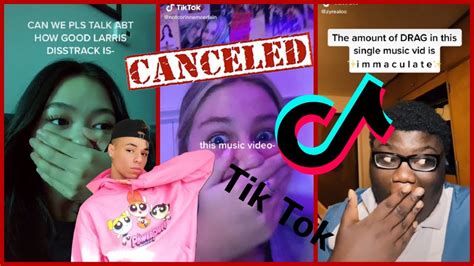 Larray Canceled Tik Tok Reaction review - YouTube