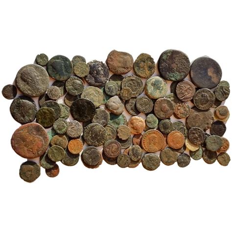 Império Romano Æ Lot comprising 100 Roman Imperial Catawiki