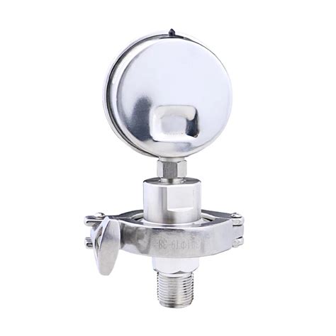 Hygienic Clamp Mounted Diaphragm Seal Pressure Gauge