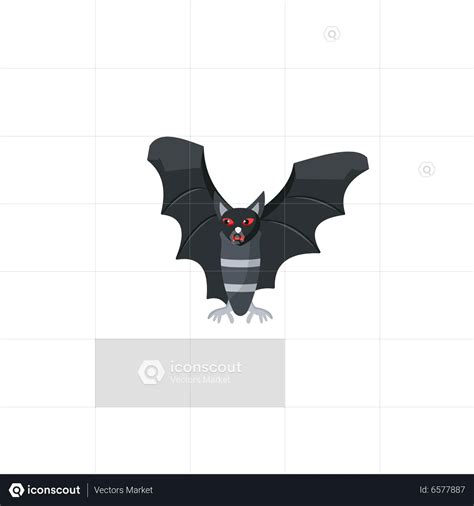 Vampire Bat Animated Icon download in JSON, LOTTIE or MP4 format