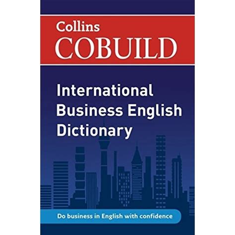 Collins Cobuild International Business English Dictionary Jungle Lk