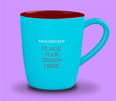 Premium Psd Mug Mockup Design Psd Template