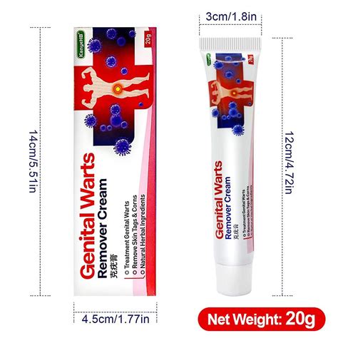 20g-wart Remover Ointment Genital Herpes Genital Antibacterial Wart ...