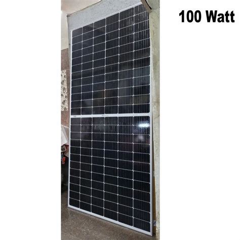 100W Monocrystalline Solar Power Panel 100 Watt At Rs 38000 Kw In Lucknow