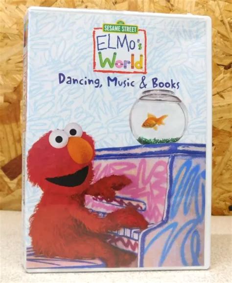 ELMO'S WORLD WAKE up with elmo and dancing, music & books Dvd region 2 EUR 29,42 - PicClick FR