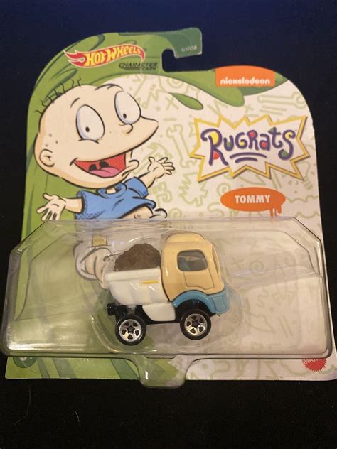 Hot Wheels Nickelodeon Rugrats Character Car Tommy New Near Mint