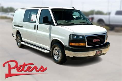 Pre Owned Gmc Savana Cargo Van Work Van Full Size Cargo Van In