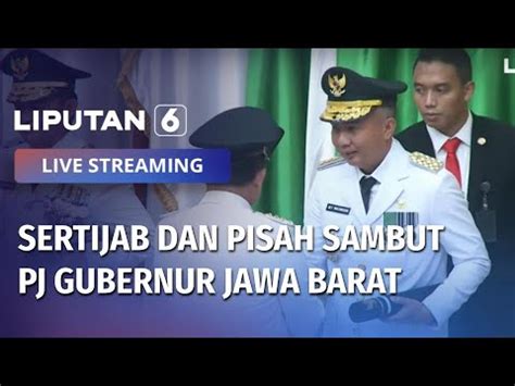 Sertijab Dan Pisah Sambut Penjabat Gubernur Jawa Barat Dari Ridwan