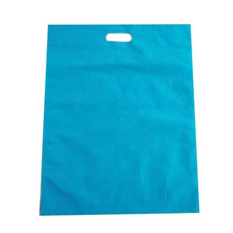 Plain Blue D Cut Non Woven Bag For Grocery At Rs 110 Kilogram In Surat