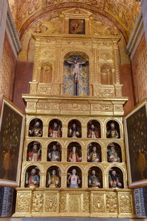 Interior De La Bas Lica De La Catedral De Salvador Bahia El Brasil