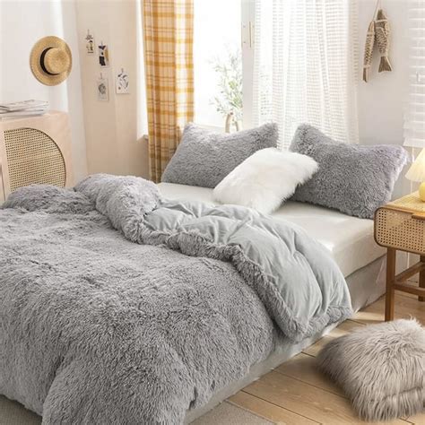 Fluffy Faux Fur Fleece Bed Linen Buy Online And Save