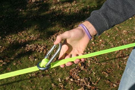 How To Set Up A Slackline 10 Steps With Pictures Instructables