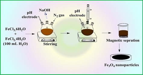 Preparation Of Fe3o4 Nanoparticles Download Scientific Diagram