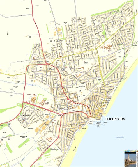 Map Of Bridlington | Gadgets 2018