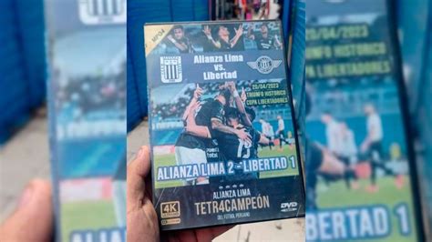 Venden En Formato Dvd La Victoria De Alianza Lima En La Copa